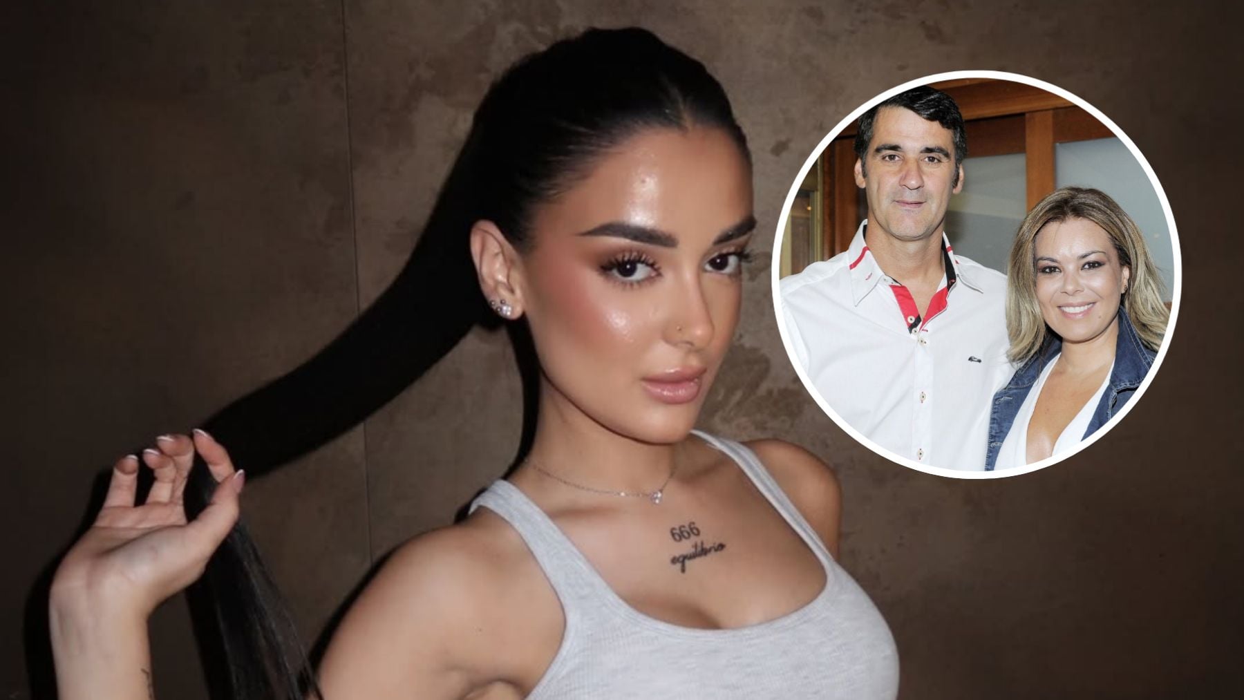 María José Campanario y Jesulín de Ubrique reaccionan al salto a la televisión de su hija Juls Janeiro: “Vamos, pequeña”