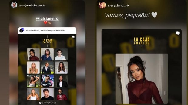 Jesul&iacute;n y Mar&iacute;a Jos&eacute; Campanario reaccionan al salto a la televisi&oacute;n de su hija. (Fotos: Redes Sociales)