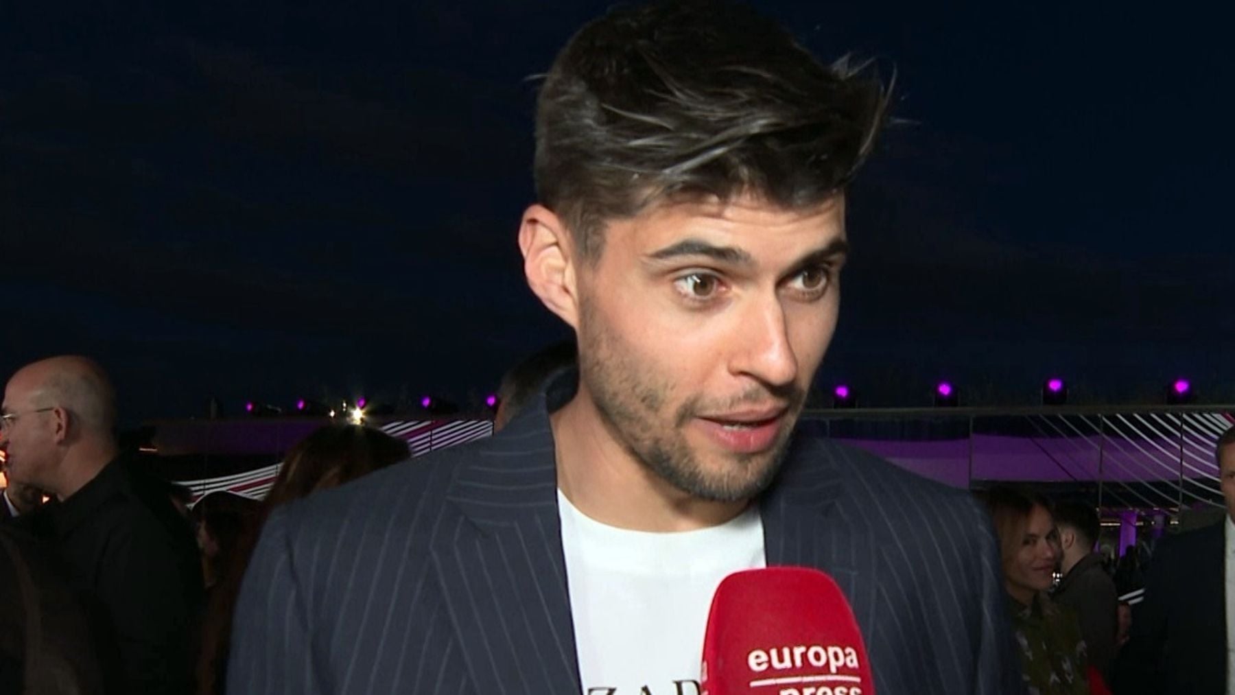 Javier Tudela se pronuncia sobre la guerra abierta entre su madre, Makoke, y Kiko Matamoros: «Temblando»