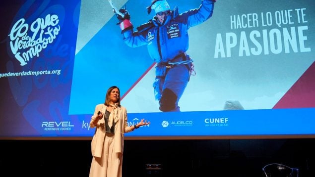 Edurne Pasaban y Fernando Vega de Seoane, protagonistas del congreso LQDVI CORPORATE