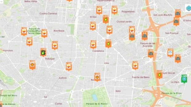 gasolina madrid 1 abril