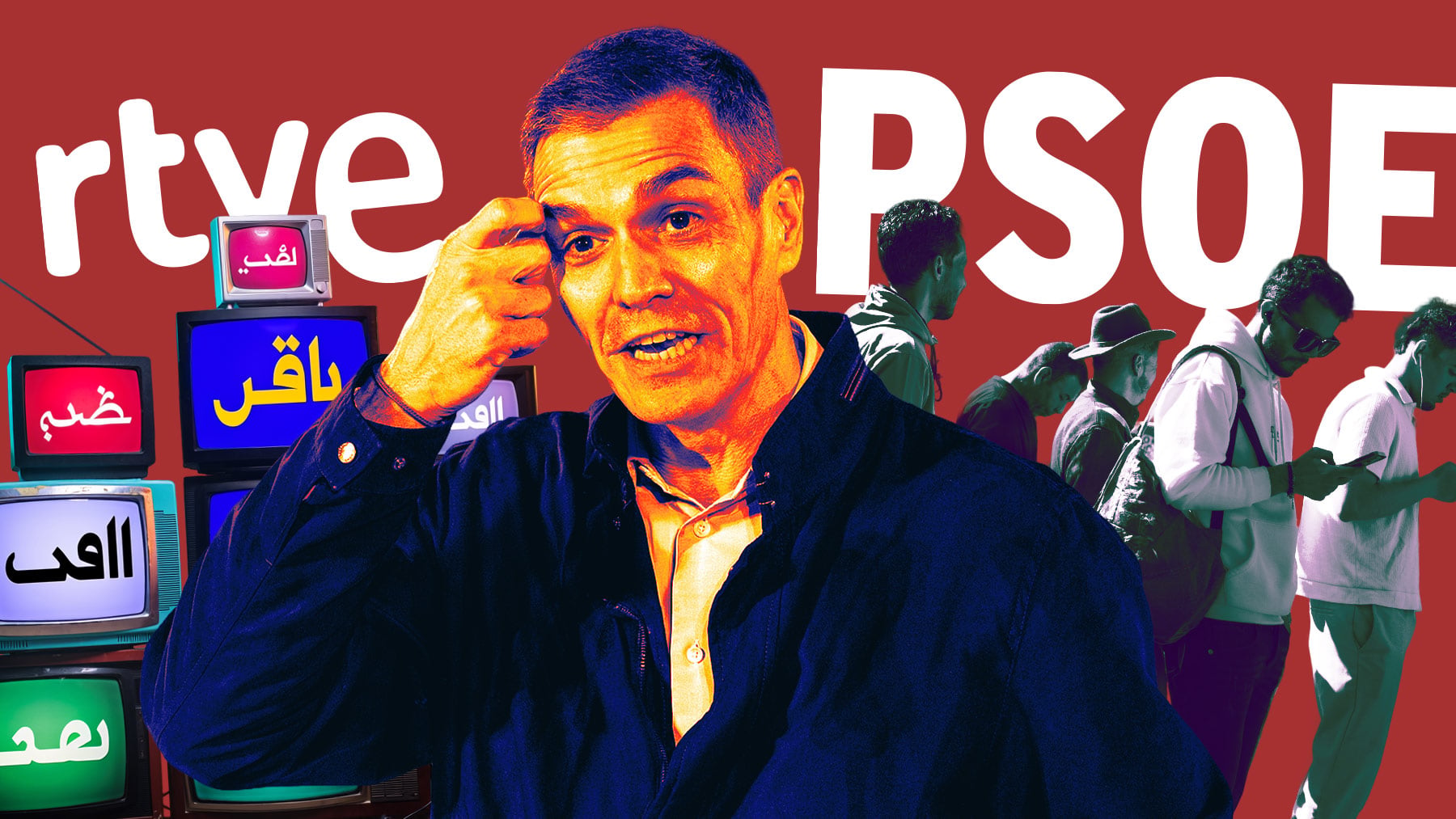 El PSOE quiere programas en TVE para fomentar la lengua de los inmigrantes: árabe, rumano...