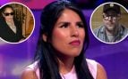 Isa Pantoja con su madre y su hermano