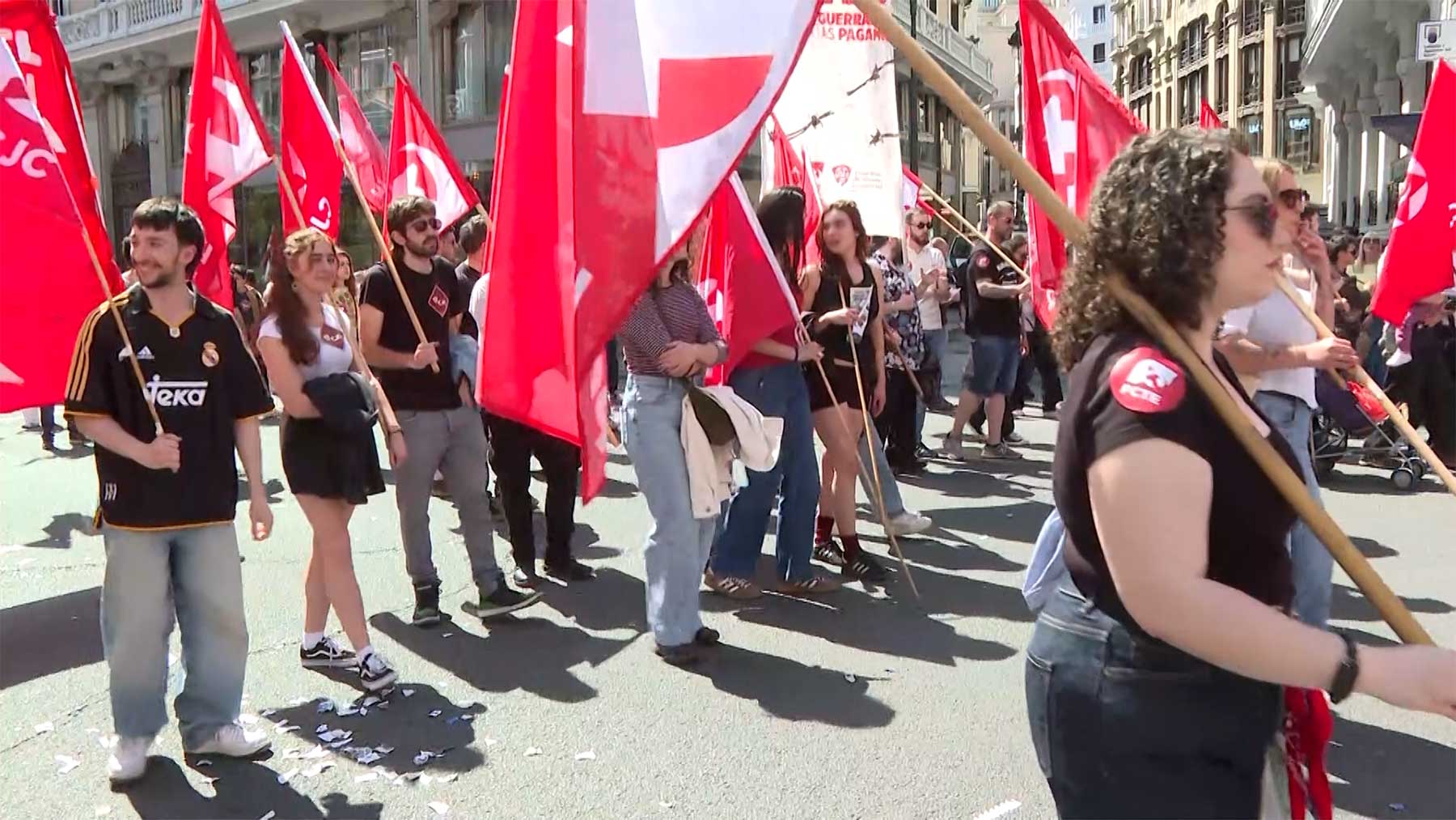 Pinchazo sindicalista el 1 de Mayo, con un recorrido más corto ante la falta de movilización