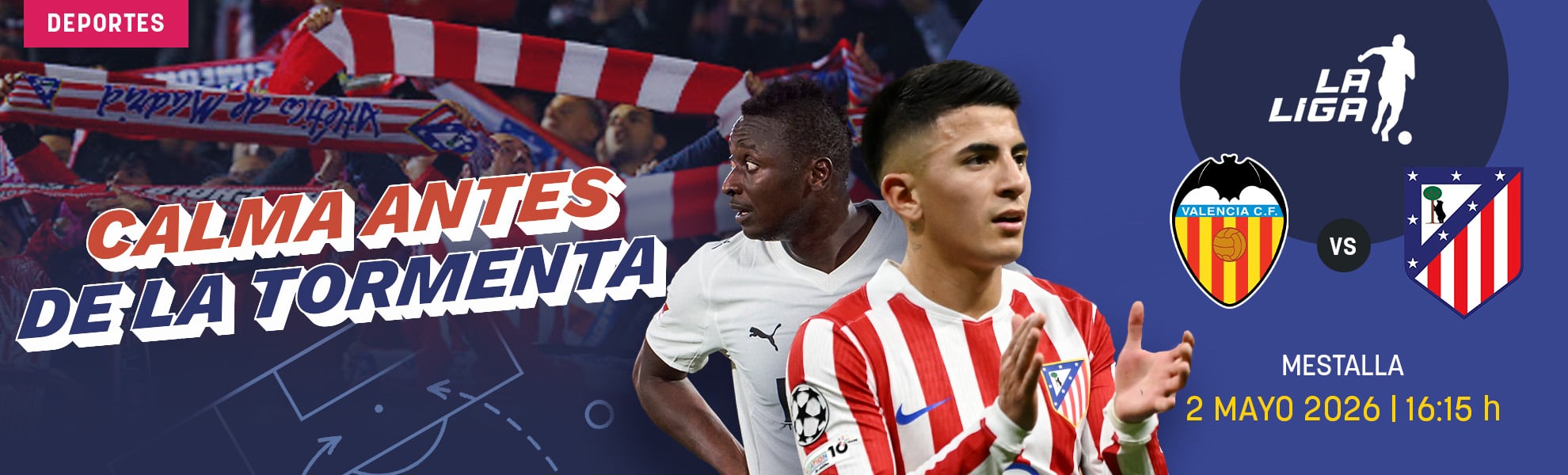 Valencia-Atlético: calma antes de la tormenta