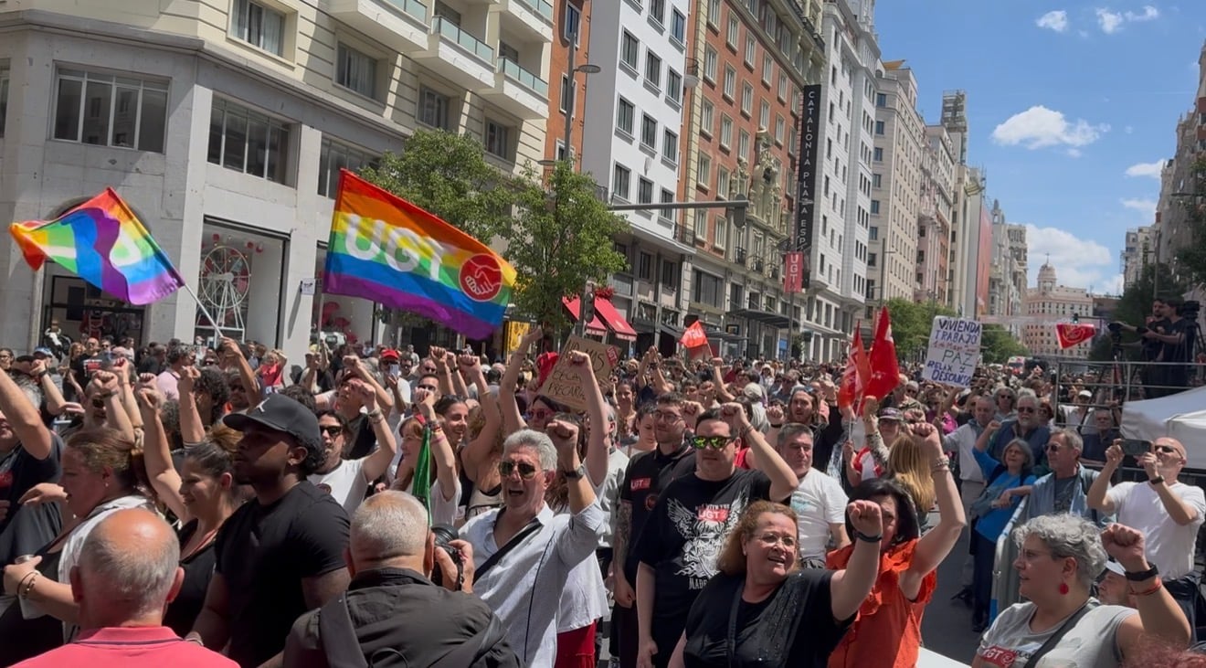 CCOO y UGT convocan una huelga general por la vivienda para hacerle la campaña electoral a Sánchez
