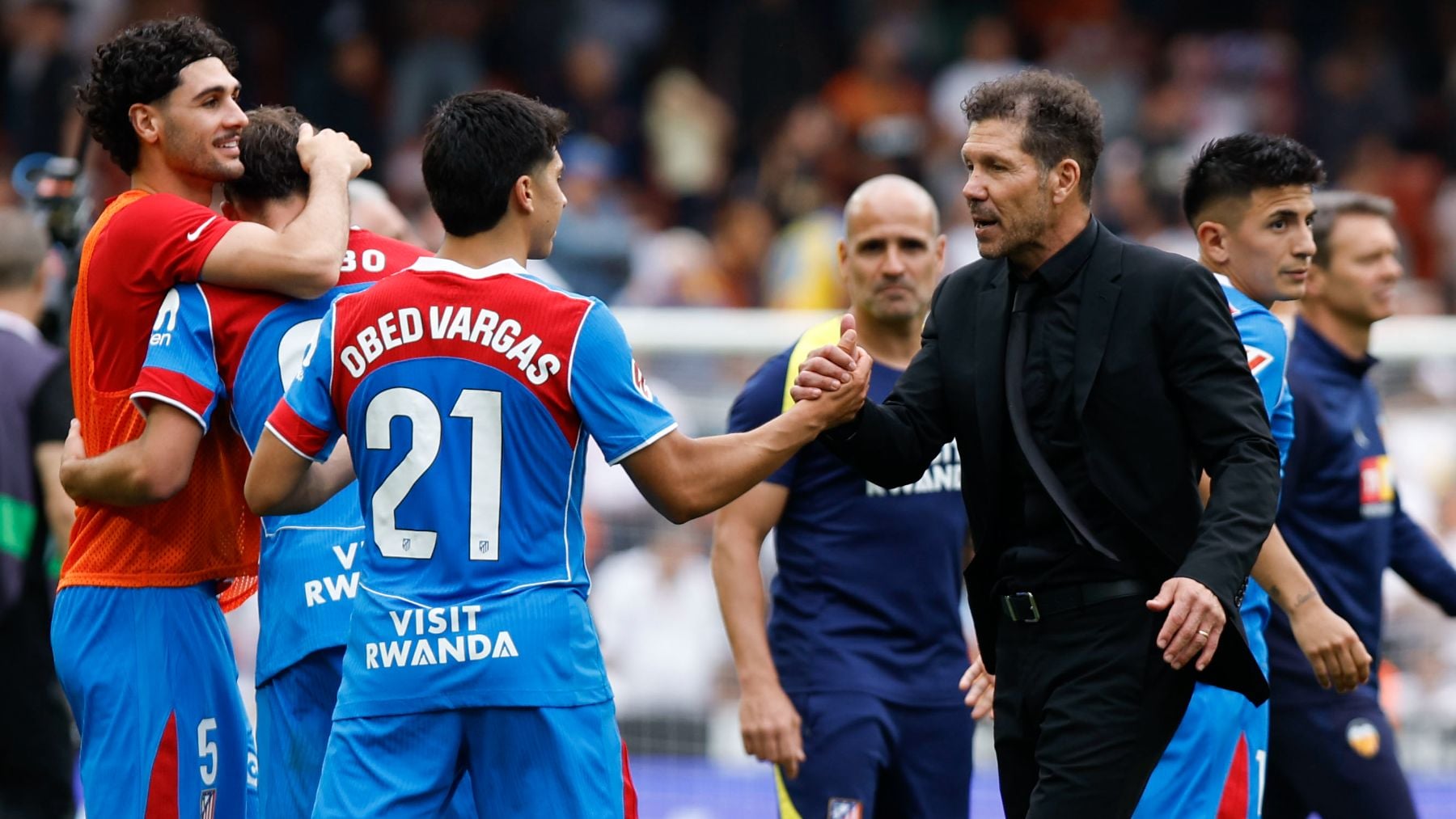 Simeone reconoce el trabajo de Fernando Torres en el Atlético: Luque y Cubo son trabajo suyo
