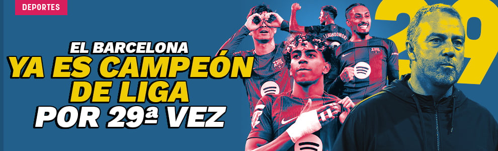 El Barcelona ya es campeón de Liga por 29ª vez
