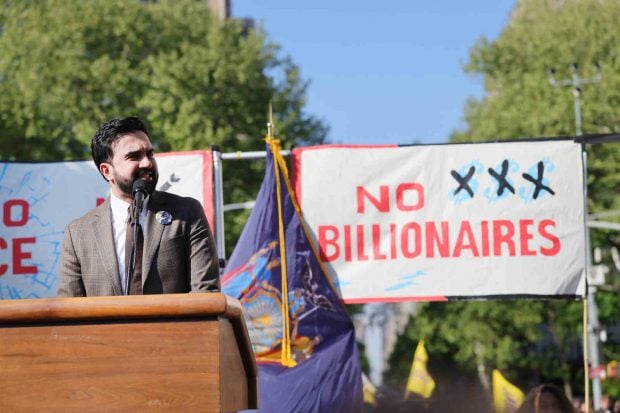 Zohran Mamdani en Nueva York