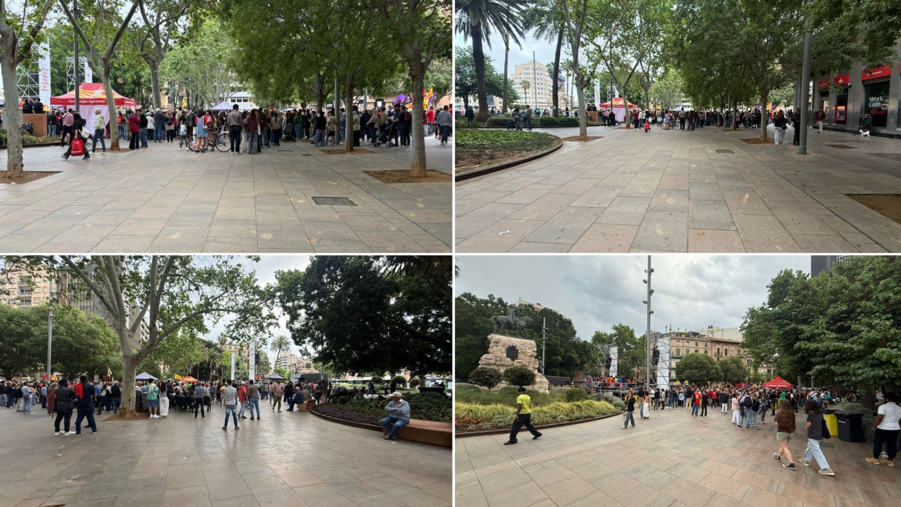 Batacazo del Correllengua 2026 en Palma: fracaso de asistencia y ridículo seguimiento digital pese al dinero público