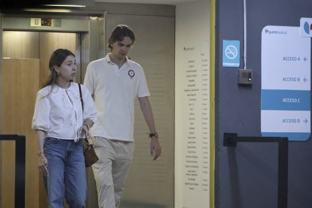Olympia Beracasa con Miguel Urdangarin. (Foto: Gtres)