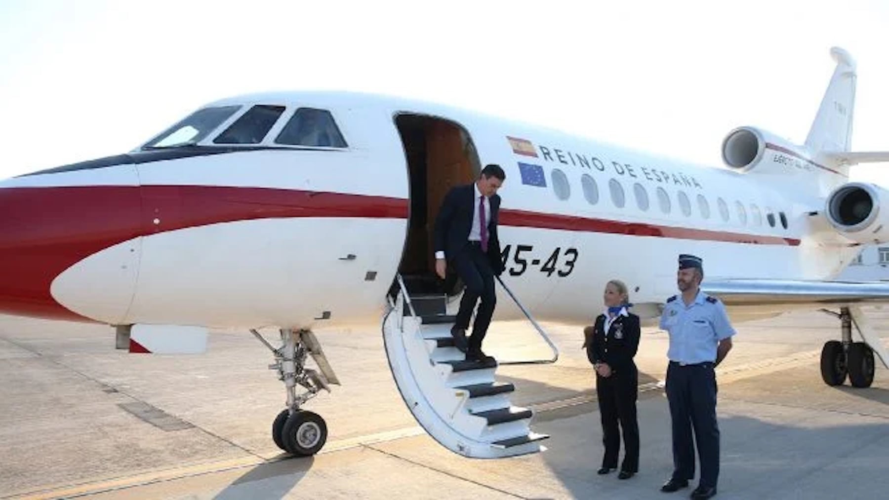 Aterrizaje forzoso del avión de Pedro Sánchez en Ankara tras sufrir un imprevisto técnico en su vuelo a Armenia