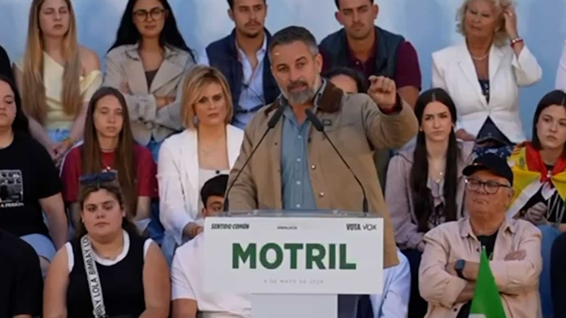 Abascal sobre las elecciones andaluzas: No nos jugamos que gobierne el PSOE, sino la prioridad nacional