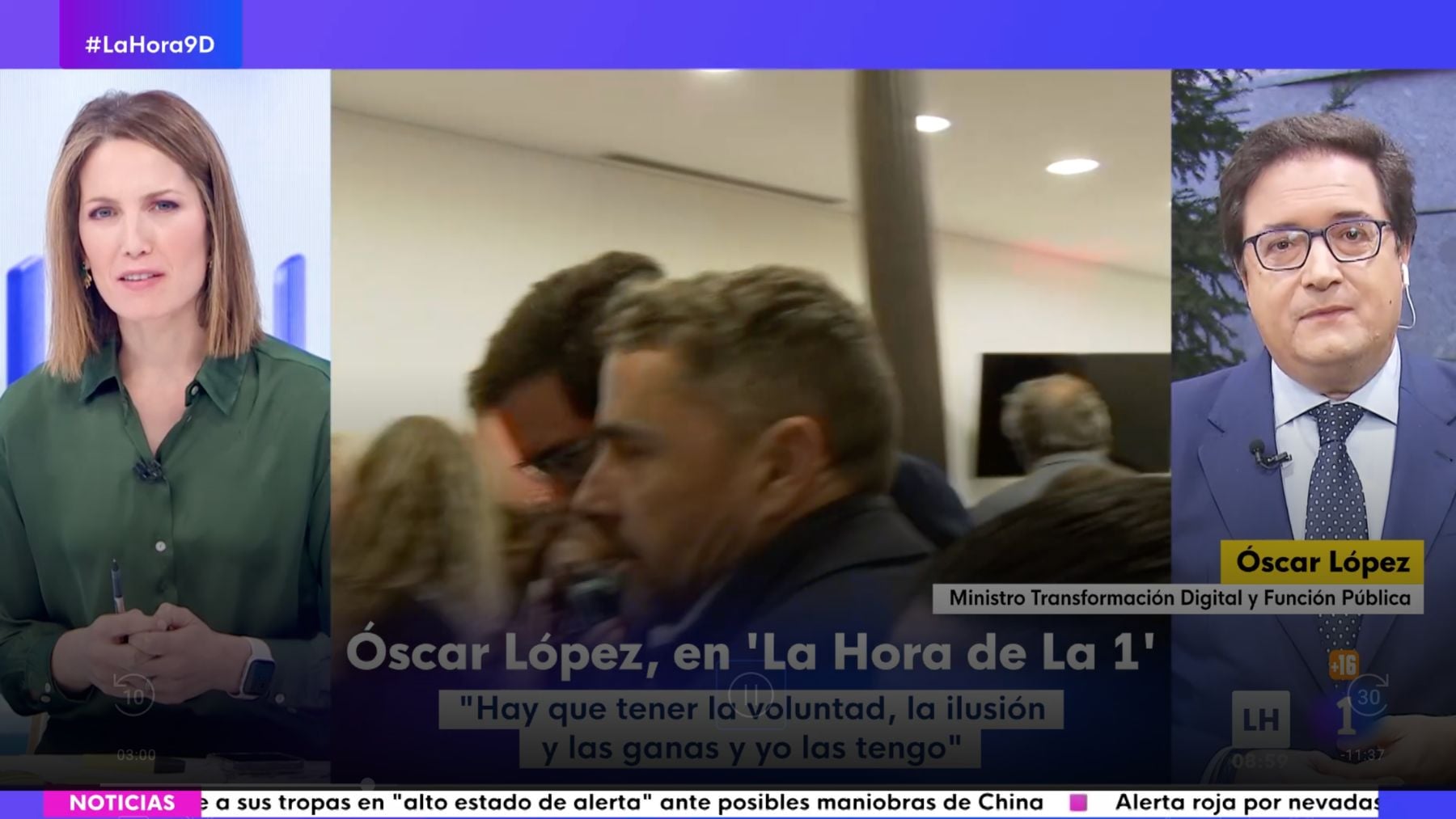 Óscar López usa TVE como su cortijo: 36 entrevistas en los 18 meses desde que anunció que sería rival de Ayuso