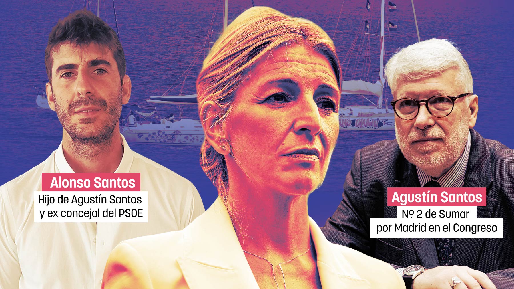 El Gobierno de Sánchez provoca a Israel: un hijo del nº 2 de Yolanda Díaz participa en la flotilla