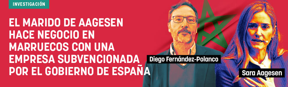El marido de Aagesen hace negocio en Marruecos con una empresa subvencionada por el Gobierno de España