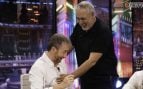 Pablo Motos y su socio Jorge Salvador en el plató de El Hormiguero (Atresmedia).