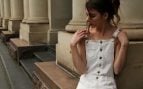 Las que entienden de moda ya llevan los vaqueros culotte blanco y así es como hay que combinarlos para elevar tus looks y estilizar tu figura