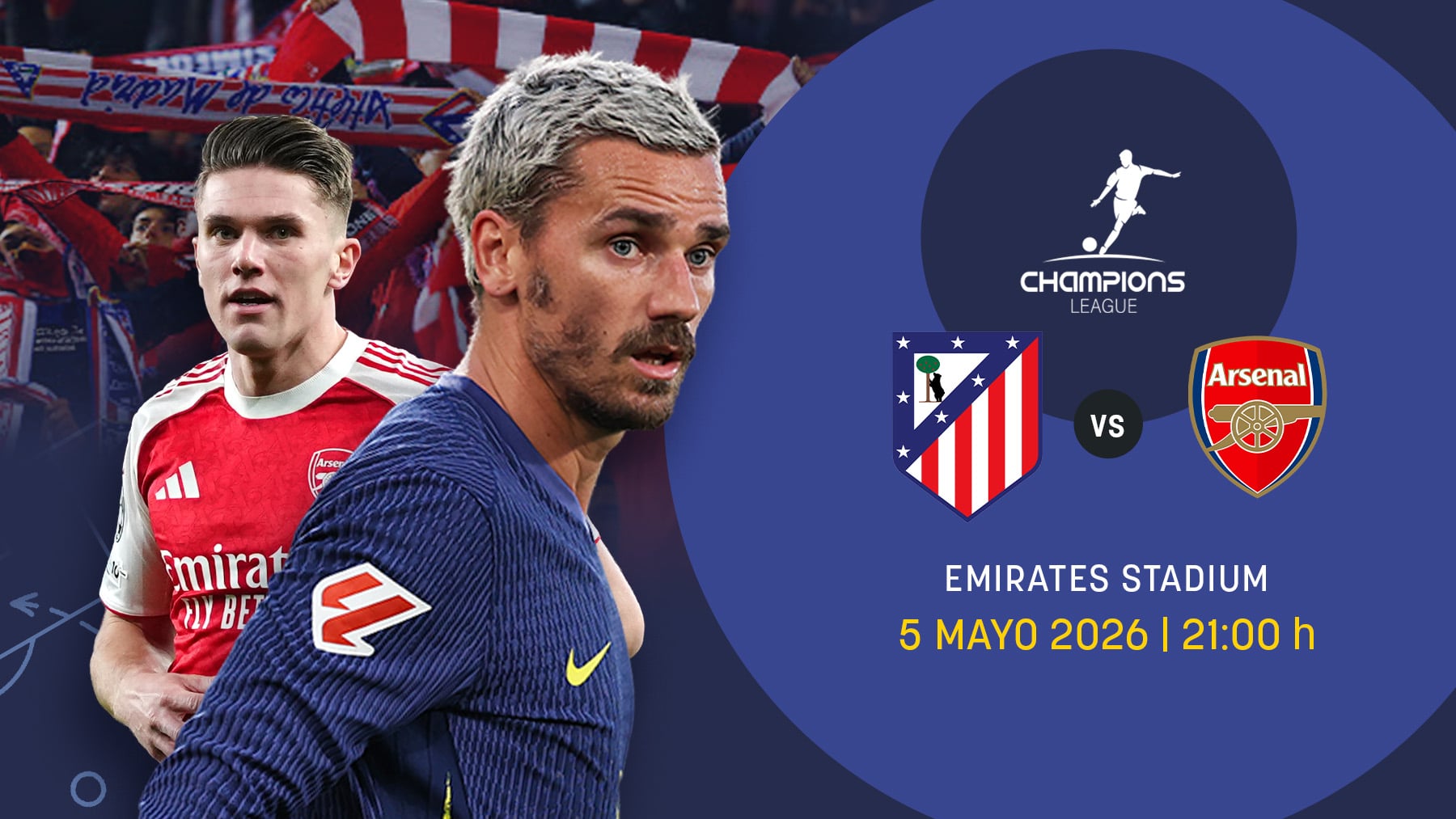 Arsenal-Atlético: Ganar, ganar y volver a ganar