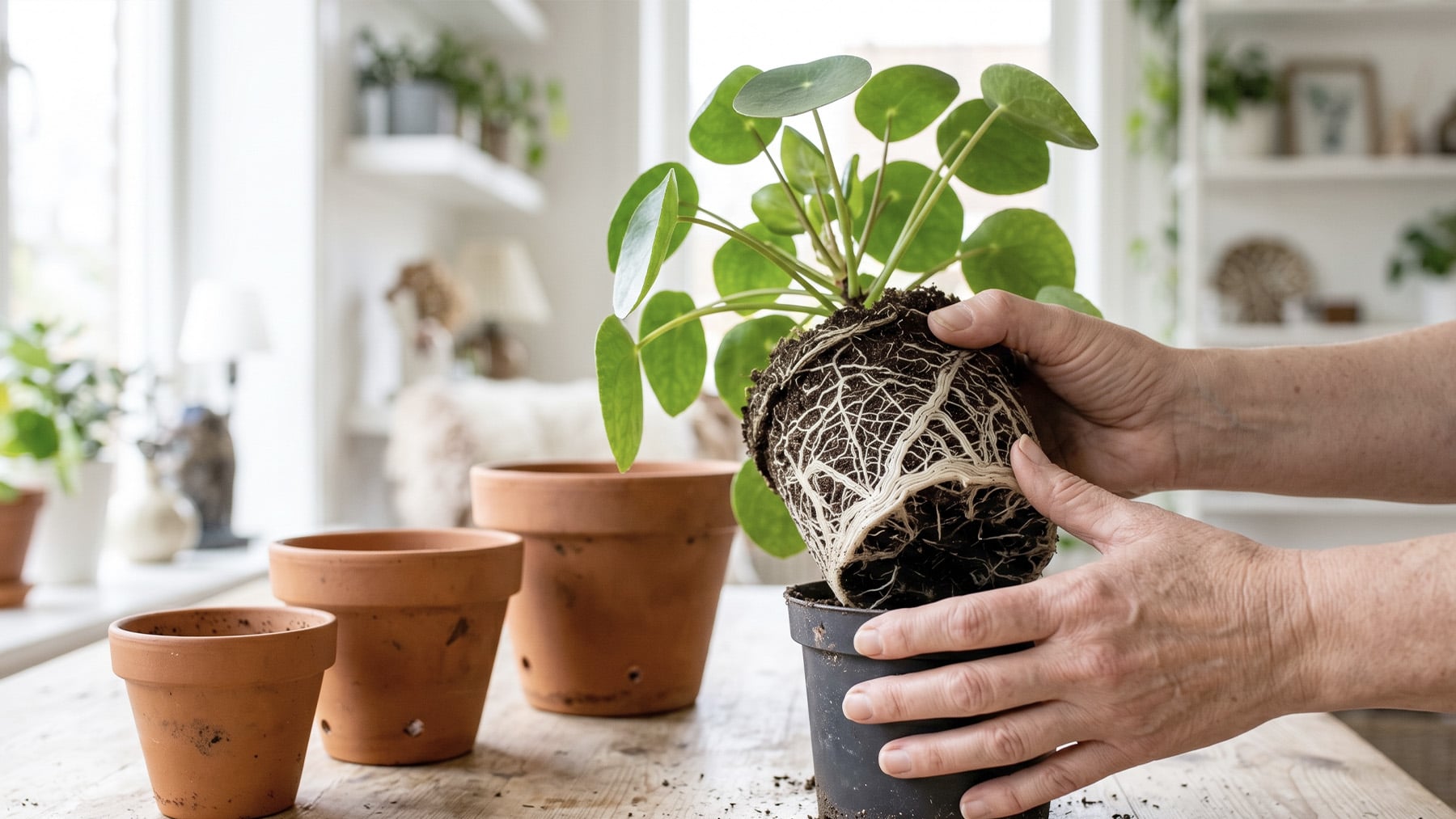 André Alonso, experto en jardinería doméstica: Si la maceta es muy grande, la planta invertirá todas sus energías en colonizarla