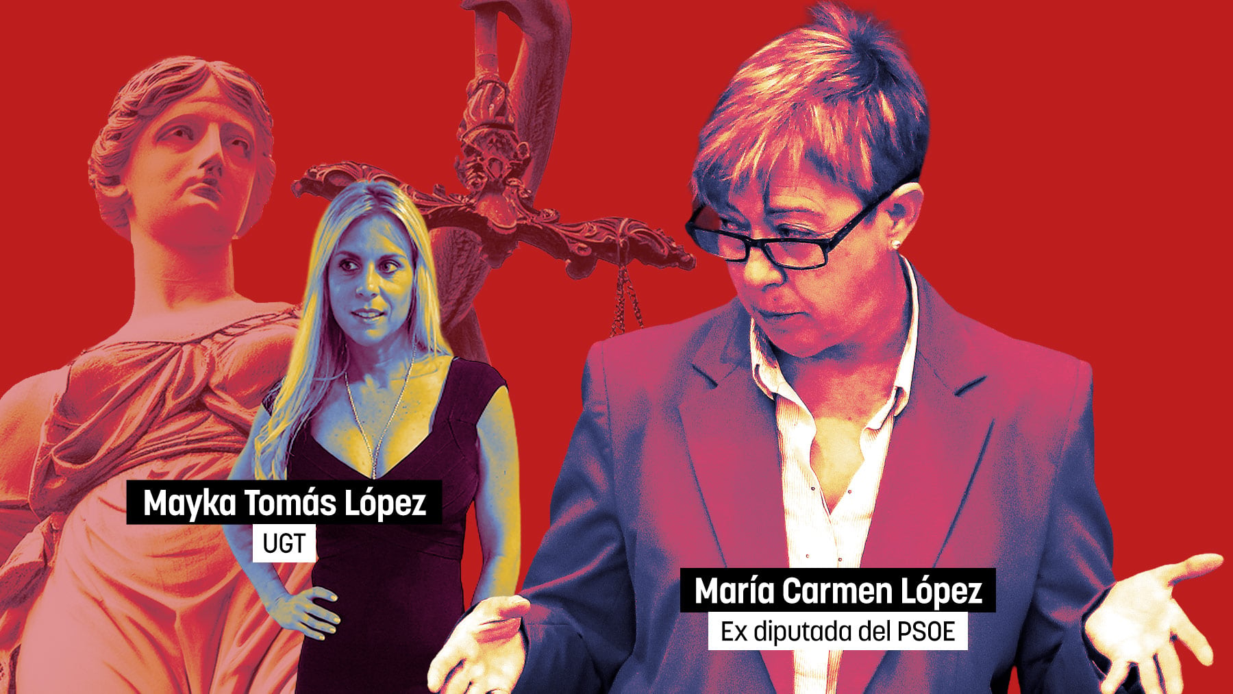 La Fiscalía pide 8 años de cárcel por robar a la UGT para la hija de la ex diputada del PSOE que fue azote de Ayuso