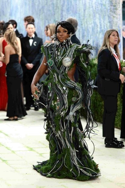 Janelle Monae en la Met Gala