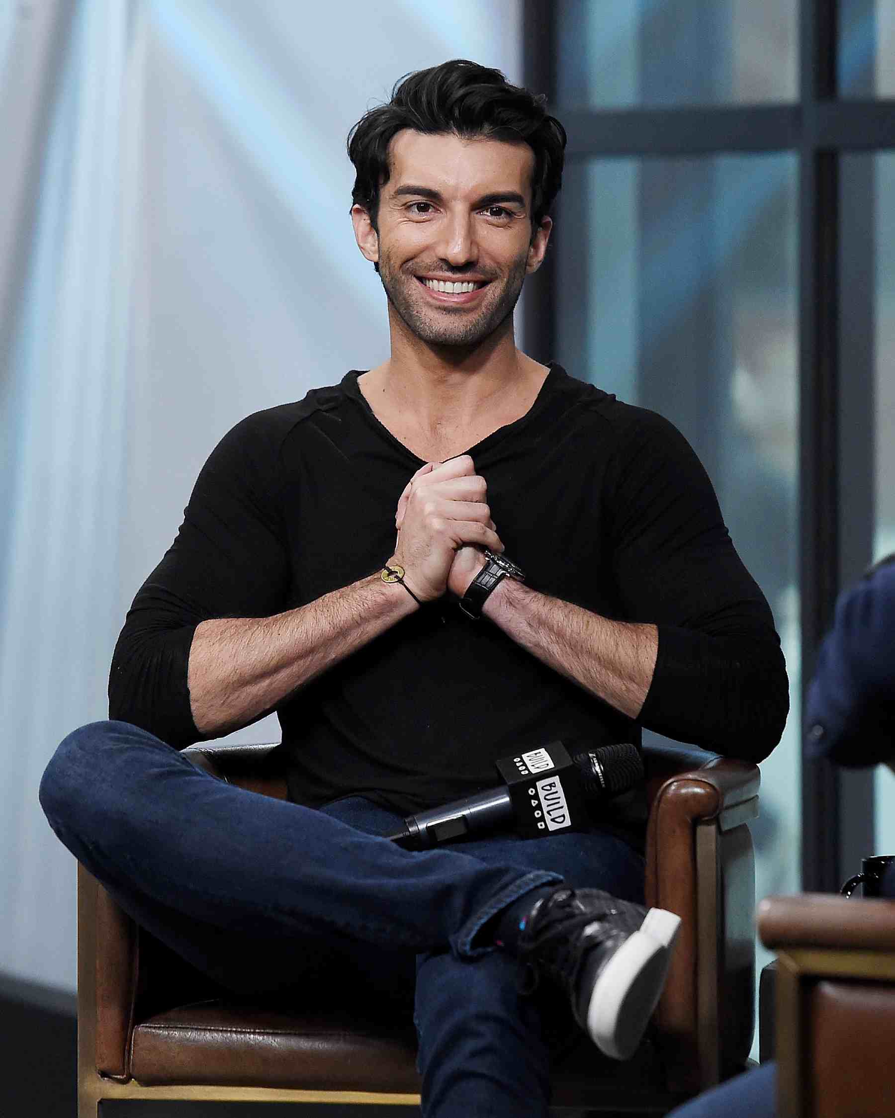 Justin Baldoni en una conferencia en Nueva York. (Foto: Getty Images)