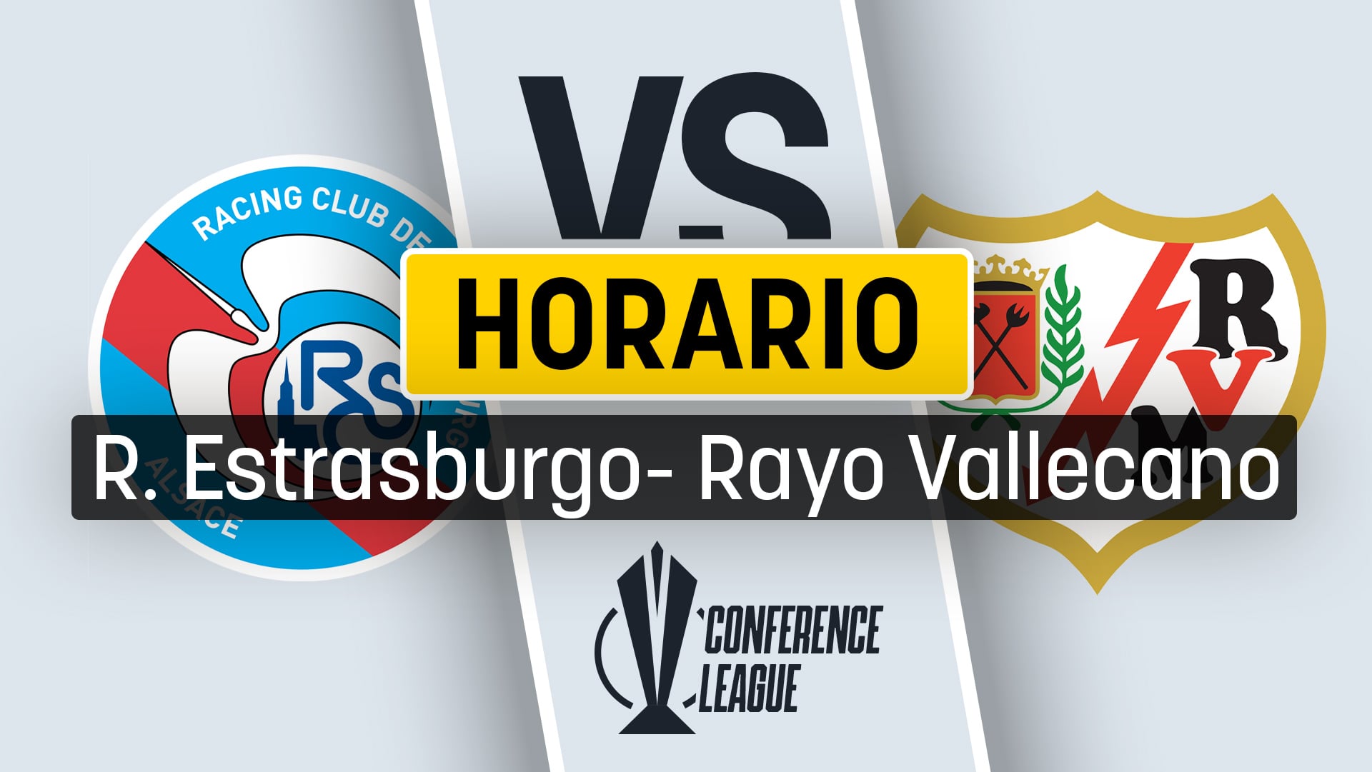 A qué hora empieza el Estrasburgo - Rayo Vallecano: cuándo se juegan las semifinales de la Conference League y canal de TV para ver en directo y gratis el partido