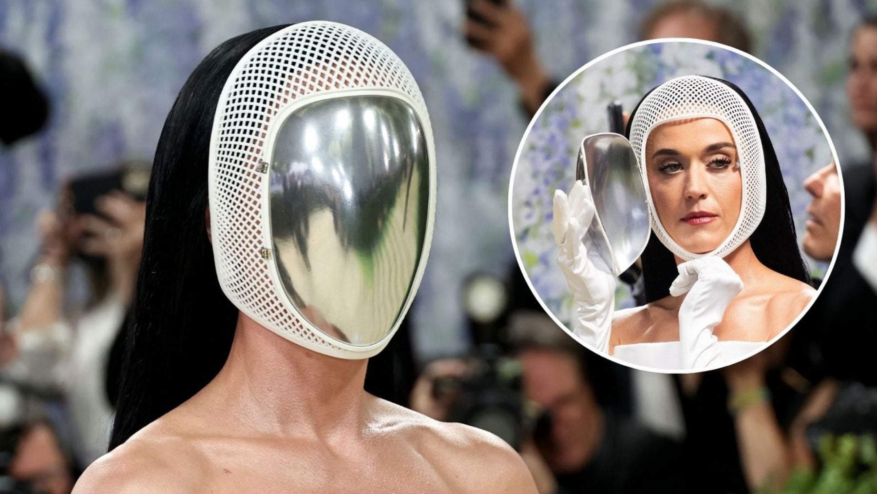 Katy Perry se convirtió en un camafeo en la Met Gala, eso sí, firmado por Stella McCartney