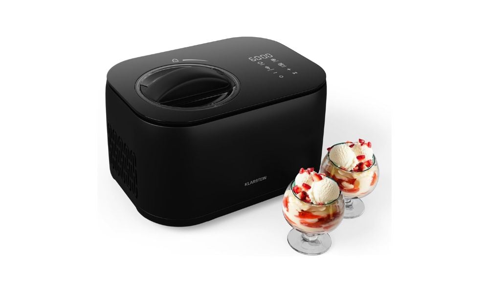 Klarstein FrostFusion 1L 100W, perfecta para un helado casero r&aacute;pido