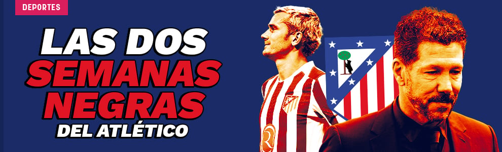 Las dos semanas negras del Atlético