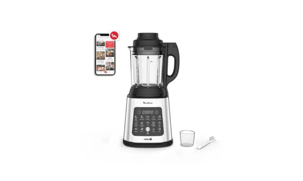 Perfectmix Cook de Moulinex, una batidora 2 en 1 que también es un robot