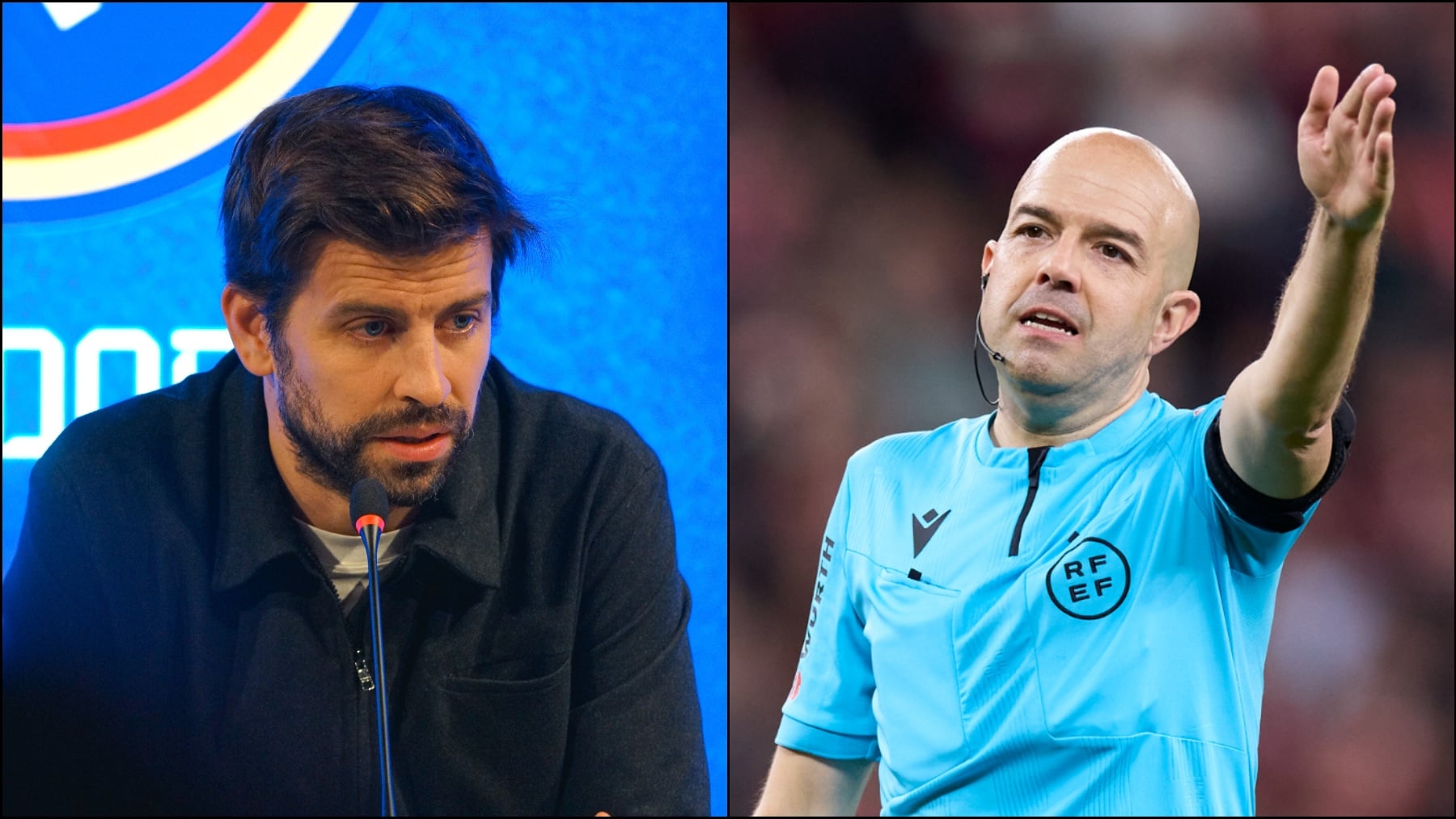 El sindicato del colegiado que amenazó al Madrid no condena los ataques de Piqué a los árbitros de Andorra