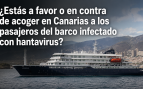 ¿Estás a favor o en contra de acoger en Canarias a los pasajeros del barco infectado con hantavirus?