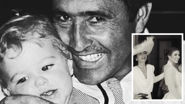 Carmen Ballesteros junto a su padre, Severiano Ballesteros, y su madre, Carmen Bot&iacute;n. (Fotos: Redes Sociales)