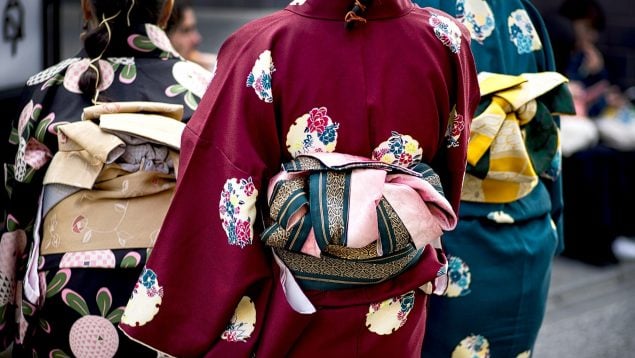 Kimono, cultura de Japón. @Archivo