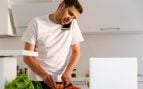 Cocina, prisa, plato, chef, truco
