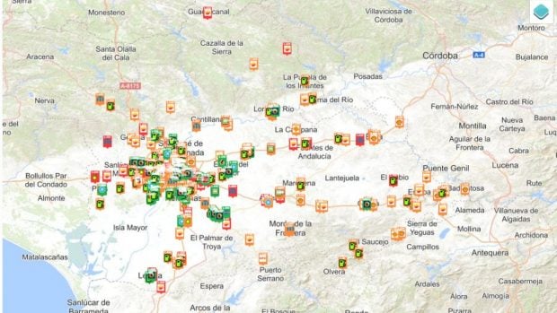 precio gasolina 11 mayo Andaluc&iacute;a
