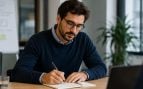 Hombre, notas, psicología