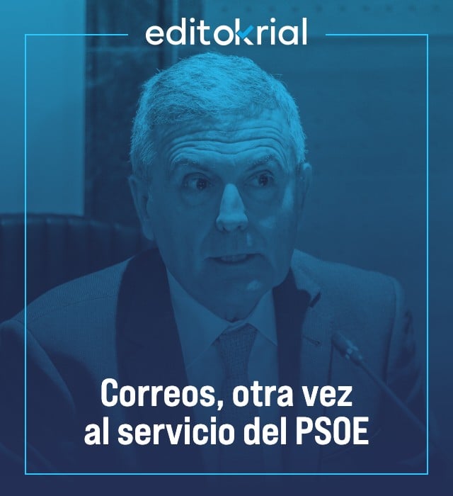 Correos, otra vez al servicio del PSOE