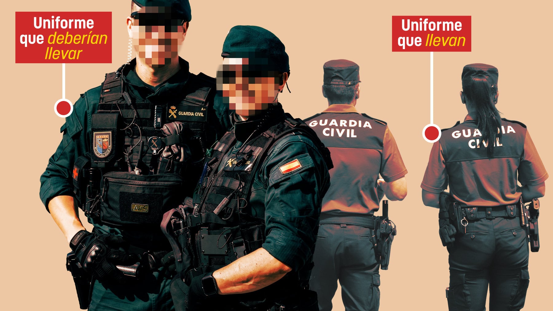 Marlaska tiene a la élite de la Guardia Civil en el País Vasco sin uniforme de campaña desde hace 6 meses