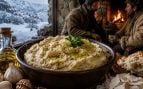 Origen del astascaburras, leyenda del atascaburras, cómo se inventó el atascaburras, plato de Castilla-La Mancha, pastores inventan el atascaburras de La Mancha.