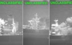 EEUU destruye dos petroleros iraníes en el Golfo de Omán que desafiaban el bloqueo de Ormuz