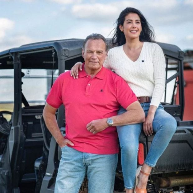 Bert&iacute;n Osborne y Gabriela Guill&eacute;n. (Foto: El Capote)