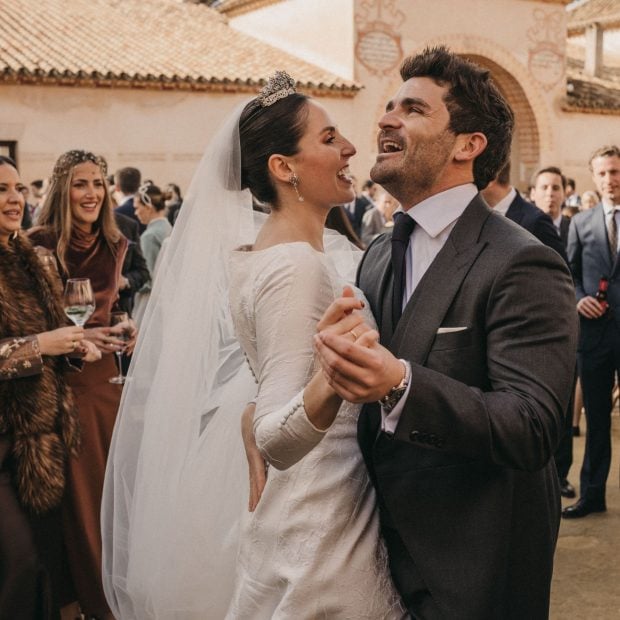 Maru Gonz&aacute;lez-Serna y Juan. (Foto: Cortes&iacute;a)