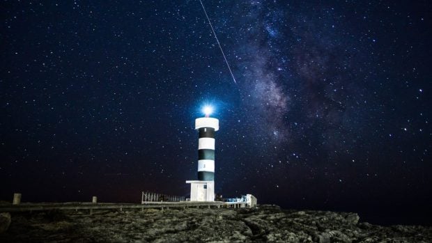 Perseidas en Mallorca.