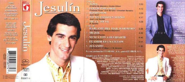 Car&aacute;tula del disco de Jesulin de Ubrique (Discogs).