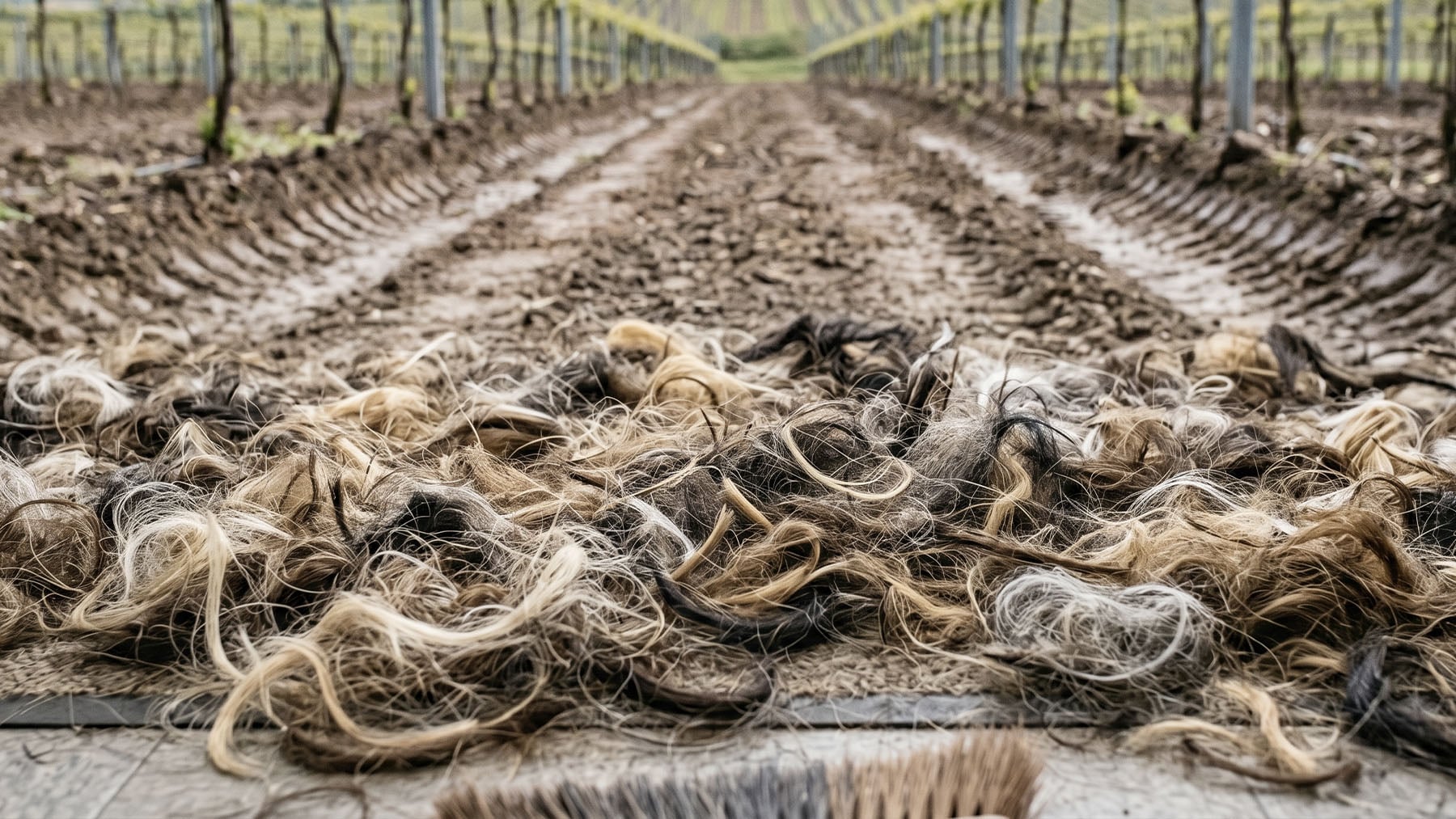 Una empresa española recicla pelo humano en las peluquerías para crear filtros agrícolas que ahorran agua y eliminan CO2