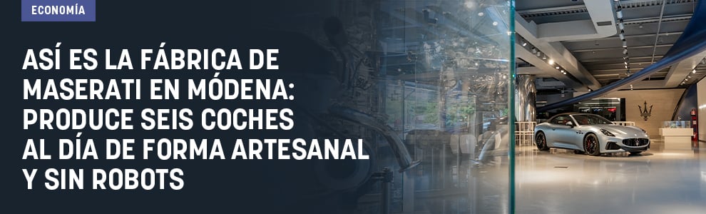 Así es la fábrica de Maserati en Módena: produce seis coches al día de forma artesanal y sin robots