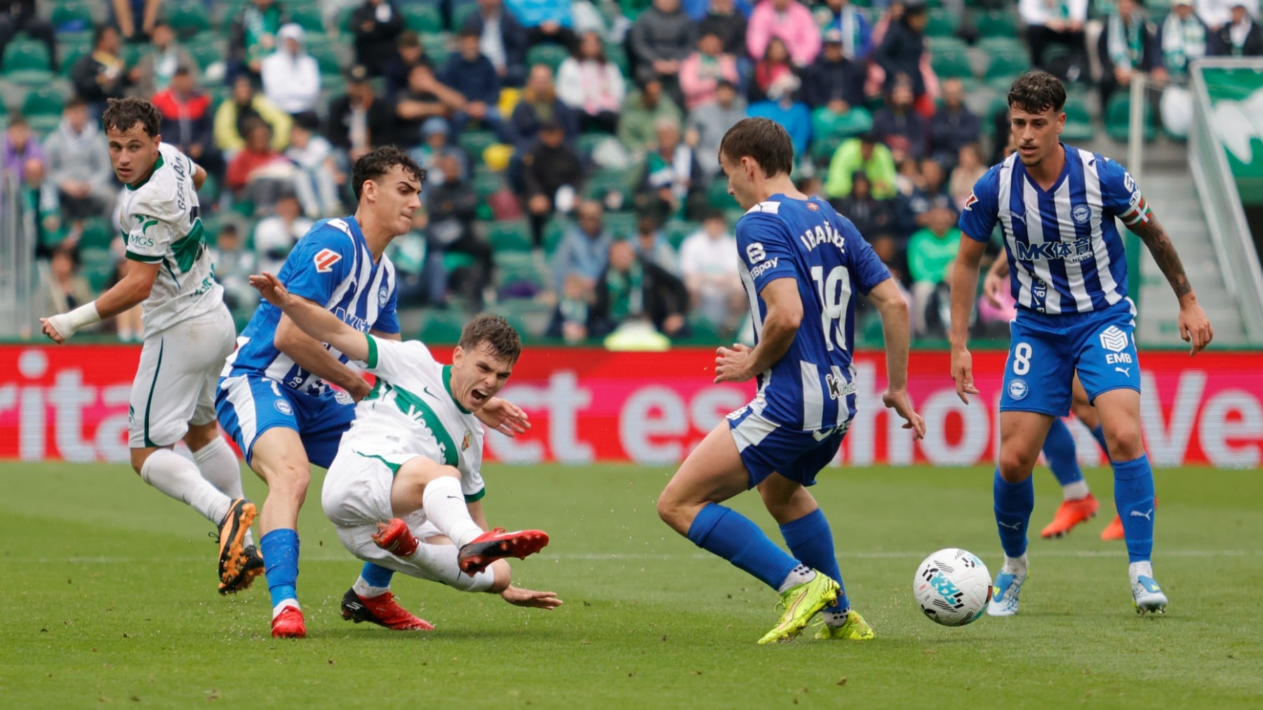 Elche – Alavés. (EFE)